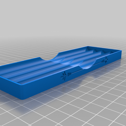 Pen_Tray_v1.png Fichier 3D gratuit Porte-stylo / berceau・Design pour imprimante 3D à télécharger