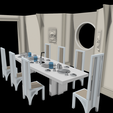 2023-02-10-110316.png Star Wars Cloud City Dining Room Diorama for 3.75" and 6" figures