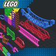Lego-Fances-Ladders-3.jpg STL file Lego - Fances & Ladders・3D printer design to download