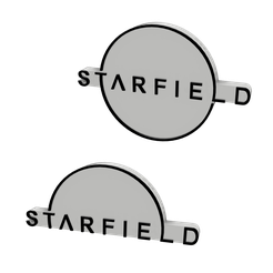 ssdf.png Fichier STL LOGO/SIGNE MULTICOLORE 3D - Starfield (Deux Variations)・Design à télécharger et à imprimer en 3D