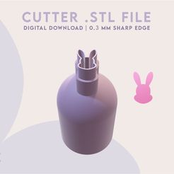 FLD20012.jpg Archivo 3D Micro Bunny Cortador de arcilla polimérica | Archivo digital STL・Diseño para descargar y imprimir en 3D