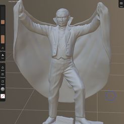 AnyConv.com__IMG_2219.jpg Marx Monster Figurine Figure DRACULA Custom Designed NEW!
