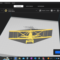 2023-04-27.png STL file WALL-MOUNTED AIRPLANE・3D printing idea to download