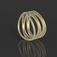 2.77.png Fichier STL 5 anneaux de cercles・Plan pour impression 3D à télécharger