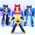 bee9.jpg Бесплатный STL файл ARTICULATED G1 TRANSFORMERS BUMBLEBEE - NO SUPPORT・Шаблон для 3D-печати для загрузки
