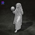 5.jpg Sybill Trelawney Harry Potter Action Figures Custom Action 3D print model