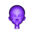 anime_femaleHR.stl Base Mesh - Head - Anime Female / SURPRISE GIFT