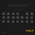 Wolf2.png Wolf Space Marine Pauldron Pack