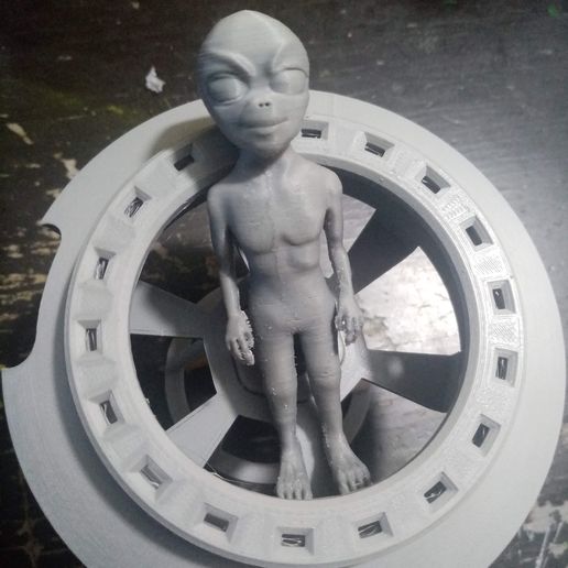 Download STL file alien • Design to 3D print ・ Cults