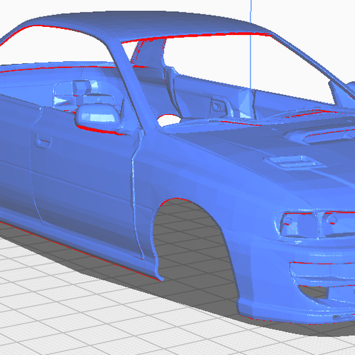 🐚 subaru gc8 body shell・ STL File for 3D printing・Cults
