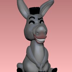 burro-chuerk4.jpg Fichier STL l'â âne - shrek fun fun fun du fun fun fun fun fun fun fun fun・Modèle à télécharger et à imprimer en 3D