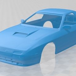 foto 1.jpg Archivo 3D Mazda RX-7 Mk2 FC Coupe 1985 Printable Body Car・Diseño para descargar y imprimir en 3D, hora80