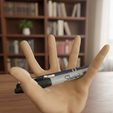 p4.jpg Scary Hand Pen Holder