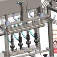 industrial-3D-model-Filling-capping-machine3.jpg Modèle 3D industriel Machine à remplir et à boucher
