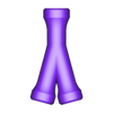 bambu_y_splitter.stl Bambu Lab Filament Y Splitter With Mount