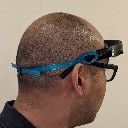 Prusa Face Shield Strap (Flex) 3D model