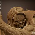 120723-Wicked-Morbius-Bust-Image-013.jpg BUSTO DE MORBIUS DA WICKED MARVEL: TESTADO E PRONTO PARA IMPRESSÃO 3D