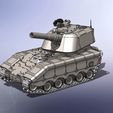 NP-Panzer-Haubitze01.jpg Howitzer TANK  Predator MK3 28mm