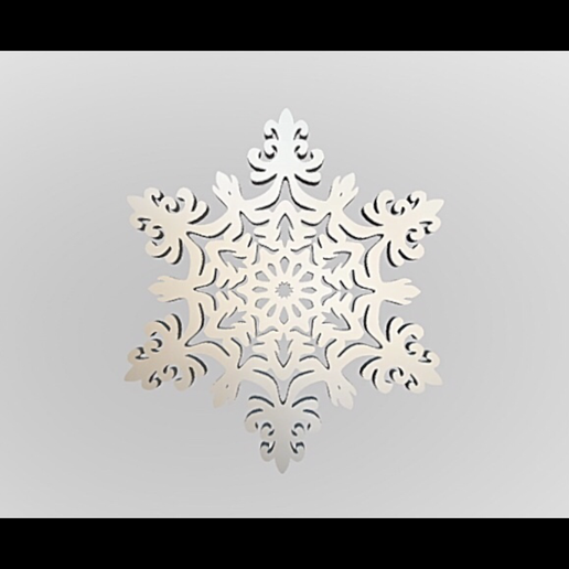 Snowflake 3D model