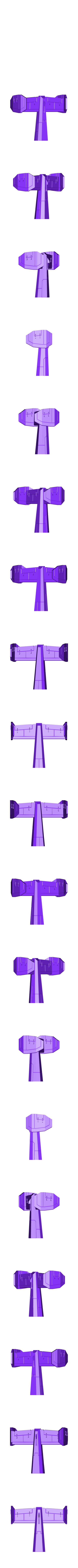 B_tail.stl НАУЧНО-ФАНТАСТИЧЕСКИЙ БОМБАРДИРОВЩИК STUKA