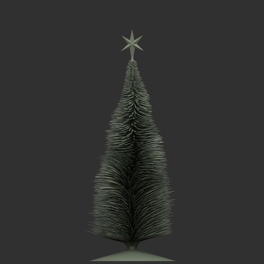 Christmas Tree 3D Print Model - 3D model önizlemesi