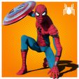 spiderman portada2.jpg Fanart Spiderman - Civil War Movie Statue