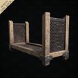 9.jpg Modern Log Rack - Diorama  Miniature TableTop - Lumberjack