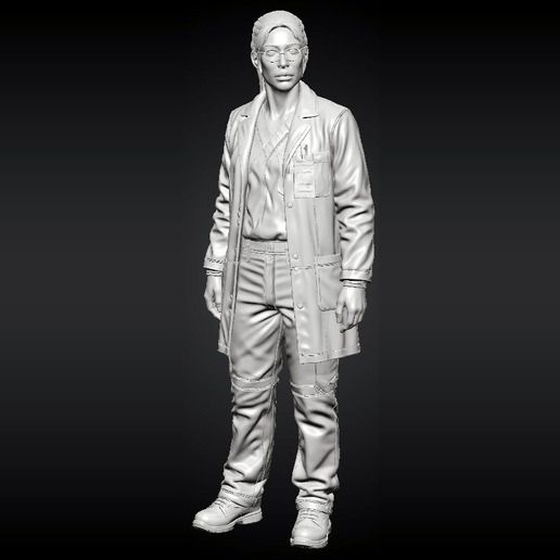 Emergency Room Night Staff - Doctor in Lab Coat