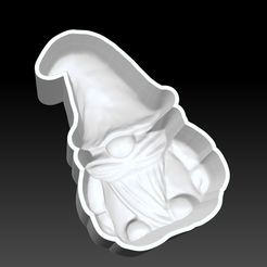 one-piece-gnome-mustache.jpg STL file GNOME ONE mustache - MOLD BATH BOMB, SOLID SHAMPOO・Model to download and 3D print