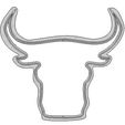 byk1.jpg cookie cutter -  bull