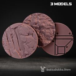 43 MODELS Archivo 3D Bases 25mm/32mm/40mm・Diseño para descargar y imprimir en 3D, DakkaDakkaStore