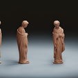 Xmas_3Dprintable_Joseph_Remastered.png Christmas nativity figurines Set 3D Printable 3D Scan
