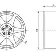 Fifteen52-Evo.jpg Fifteen52 Evo Rims  for Diecast 1 : 64 scale