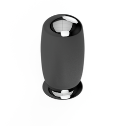Iso-Metallic-Rendered.png Archivo STL Igualmente Butt Plug Diamond Gear Stick Replica・Modelo para descargar y imprimir en 3D