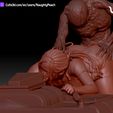 7.jpg 3D file Residual Evil Claire Redfield and Zombies・Model to download and 3D print