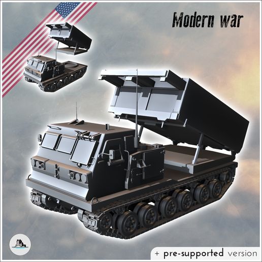 🚀 M270 Multiple Launch Rocket System - Cold Era Modern Warfare Conflict ...
