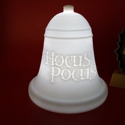IMG_20230914_152330717.jpg Fichier STL Hocus Pocus BELL ORNAMENT TEALIGHT・Design imprimable en 3D à télécharger