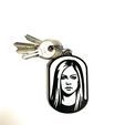 Image-7.jpg Avril Lavigne keychain