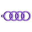 audi rings.STL Audi rings keyhanger
