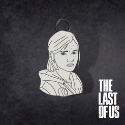 Diseño-sin-título-23.png STL file the last of us keychain / earrings・3D printing template to download