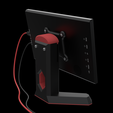 monitorstand4b.png VersaGrip Flex Mount: Versatile Base for Monitors and Mobile Devices with Optional Headphone Holder
