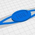 FiatLogo.jpg STL file Ear Save Mask Fiat Logo・Model to download and 3D print