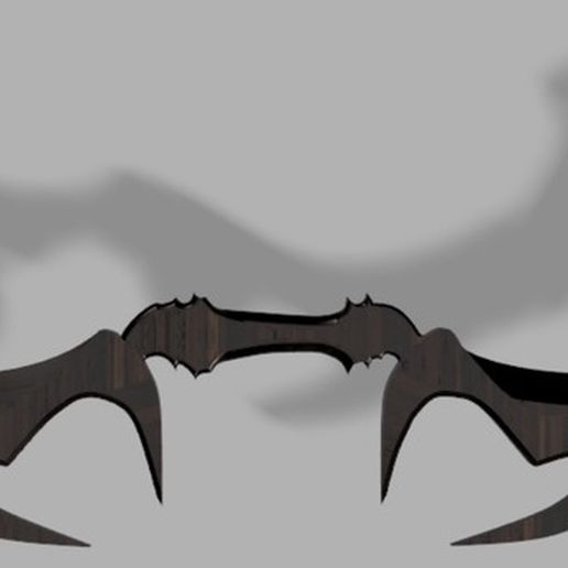 daedric bow from skyrim scale 1:1 3D model