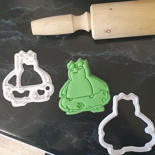 Pokémon cookie cutters x10 3D model