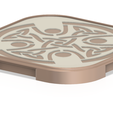 tray_pot_v16 v4-07.png tray board for cutting table stand with celtic pattern v16 3d-print and cnc