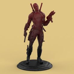 untitled.71.jpg STL file Deadpool-Marvel・3D printer design to download, DenArt