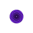 Insert fdgsdfgsdfg.stl.stl Spiral/Helix Fidget Toy V4. Hexagonal