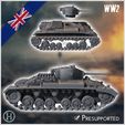 2.jpg Valentine Mark Mk. VIIA infantry tank - UK United WW2 Kingdom British England Army Western Front Normandy Africa Bulge WWII D-Day