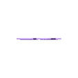 Poteau_catenaire_Double en T_fixed.STL Catenaire HO (catenary)
