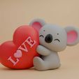 3d-model-of-koala-and-hear-for-valentine-day-1.jpg 3d model of koala and heart for valentine day